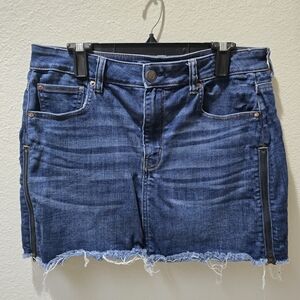 American Eagle Outfitters Blue Denim Skirt